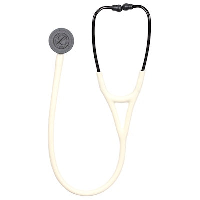 3M™ Littmann® Cardiology IV™ campana negro mate, tubo alabastro y vástago y auricular color negro 6186C