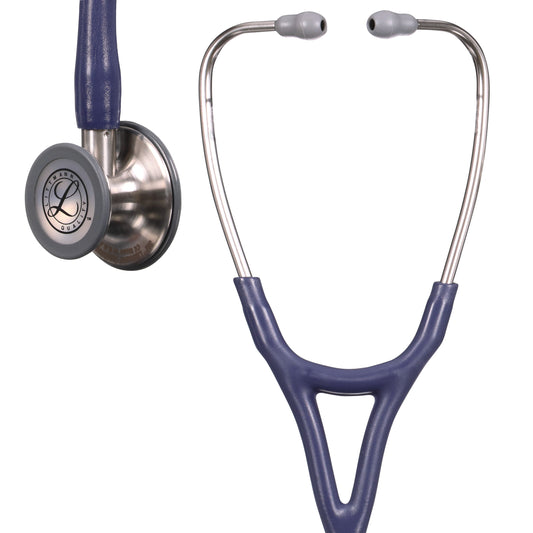 3M™ Littmann® Cardiology IV™ campana estándar, tubo azul medianoche y vástago y auricular de acero  6187C