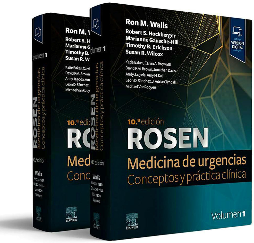 ROSEN Medicina de Urgencias. Conceptos y Práctica Clínica  2 Vols.