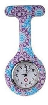 Reloj de enfermería con broche