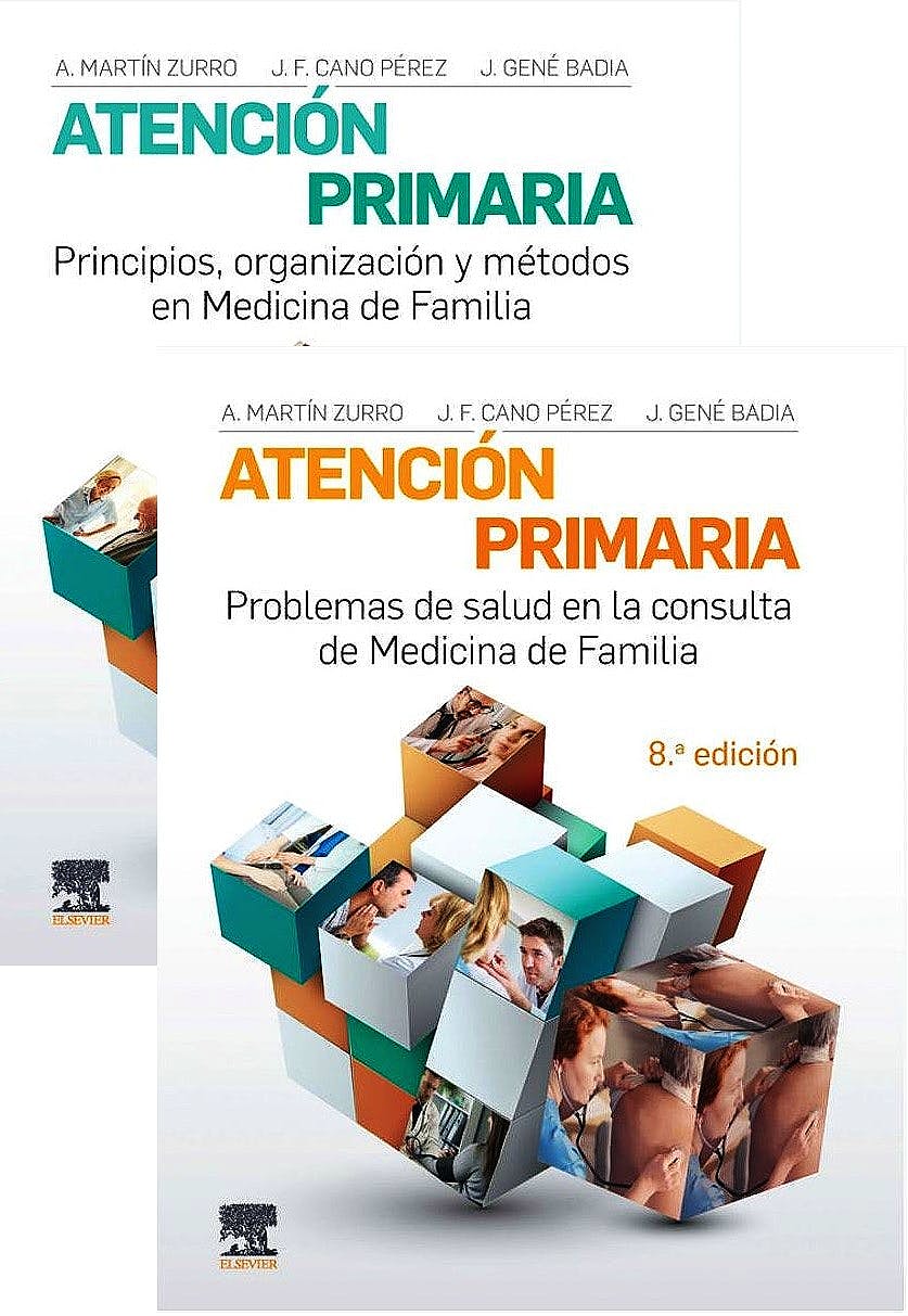 Martín Zurro Atención Primaria 2Vols. 1º Problemas de Salud 2º Principios, Organización y Métodos