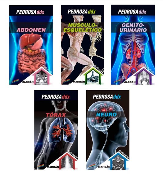 Pack Radiología 5 Vols. Handbook - Pedrosa ddx