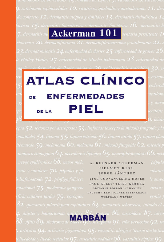 Atlas Clínico de Enfermedades de la Piel - Estandar tapa Dura ISBN: 9788471013789 Marban Libros