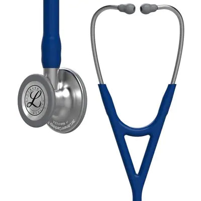 3M™ Littmann® Cardiology IV™, campana de acabado estándar, tubo azul marino y vástago y auricular de acero 6154