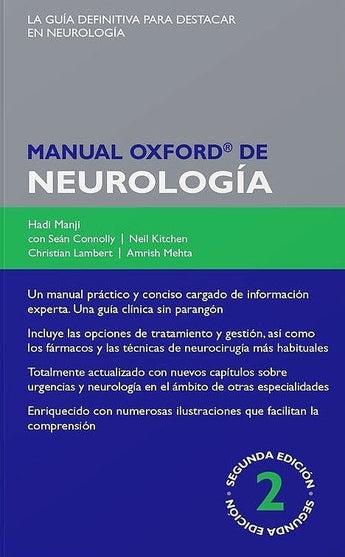 Manual Oxford de Neurología ISBN: 9788478856015 Marban Libros