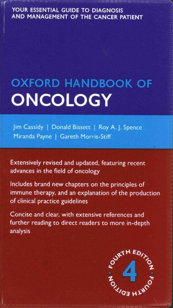 bissett　Marbán　–　cassidy　Libros　spence　oncology,　oxford　of　handbook　payne