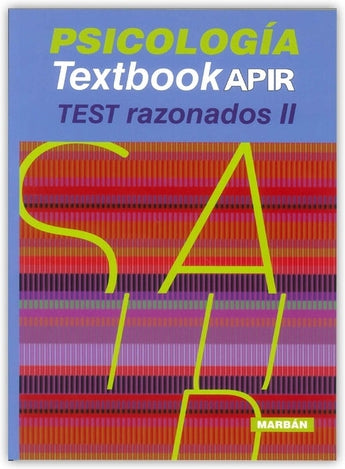 Textbook APIR - Psicología Test Razonados II ISBN: 9788416042845 Marban Libros