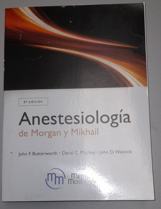 Anestesiología de Morgan y Mikhail - OFERTA