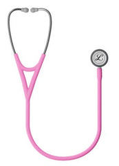 3M™ Littmann® Cardiology IV™ campana estándar, tubo satinado rosa. Vástago y auricular de acero  6159C