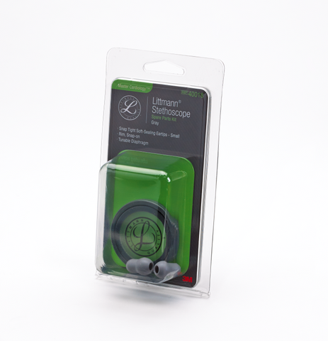 Kit de piezas de repuesto para fonendoscopios 3M™ Littmann® Master Cardiology™ 40018, color gris