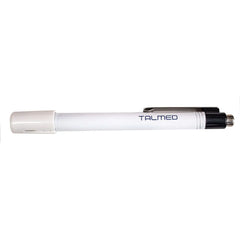 Linterna LED TALMED con filtro azul.