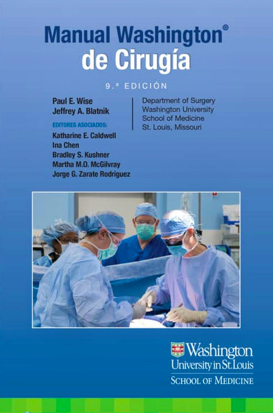 Manual Washington de Cirugía  9ª ed.