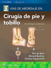 Vías de Abordaje de Cirugía de Pie y Tobillo. Un Enfoque Anatómico