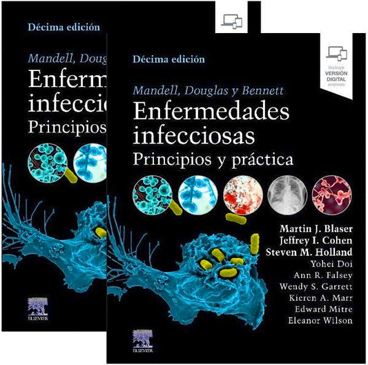 MANDELL, DOUGLAS y BENNETT Enfermedades Infecciosas. Principios y Práctica 2 Vols.