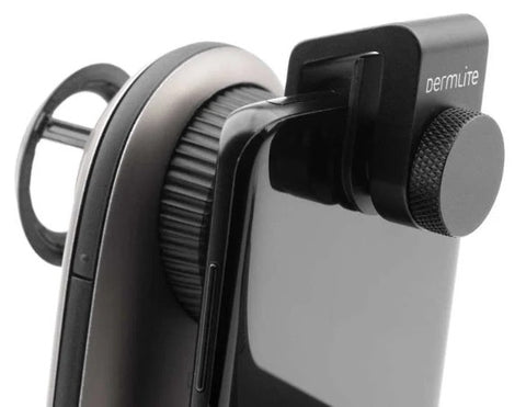 Dermlite Magnetic Connect clamp MCC. Adaptador universal de pinza para smartphone y tablet