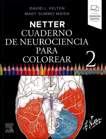 NETTER Cuaderno de Neurociencia para Colorear