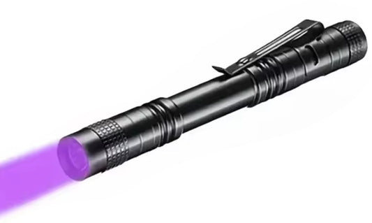 Linterna LED luz ultravioleta