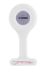 Reloj de enfermería con broche - Personalizable para regalar