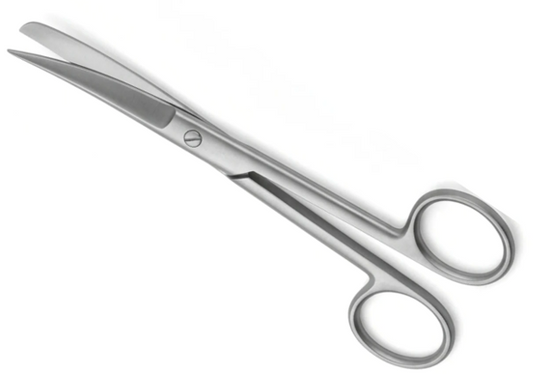 Tijera Quirúrgica Curva A/R  - 16.5 cm