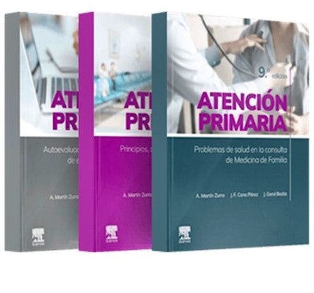 Lote Pack MARTÍN ZURRO Atención Primaria 3 Vols.