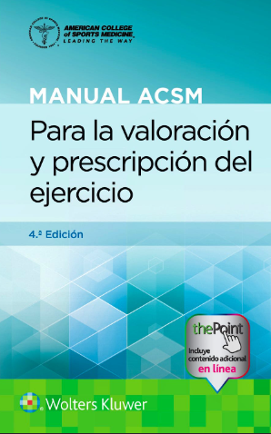 Manual ACSM para la Valoración y Prescripción del Ejercicio