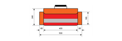 Bolsa para Emergencias -  “Trauma Bag” - EASYRED by Moretti