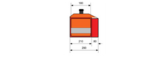 Bolsa para Emergencias -  “Trauma Bag” - EASYRED by Moretti