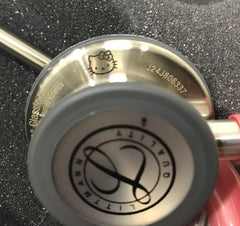 3M™ Littmann® Classic III™  Campana de acero inoxidable, tubo color negro,  5620
