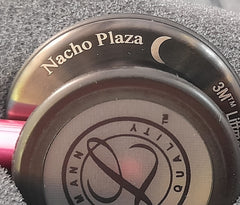 3M™ Littmann® Classic III™, campana gris humo, tubo verde limón, vástago azul y auricular color gris humo 5875