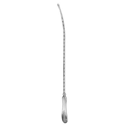 Histerómetro de Sims acero inox. 32cm rígido