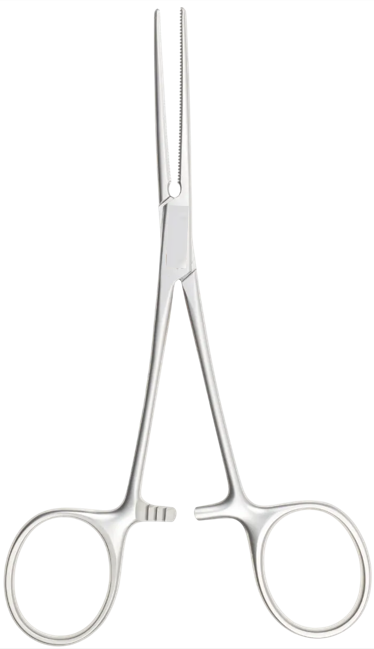 Pinza Kocher Mosquito Recta S/D 20 cm