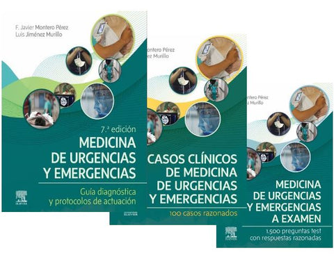 LOTE: Medicina de Urgencias y Emergencias + 100 Casos Clínicos + 1500 Test autoevaluación