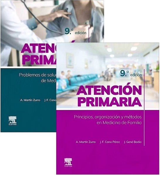 Lote Pack MARTÍN-ZURRO Atención Primaria: Problemas de Salud + Principios 2 vols.