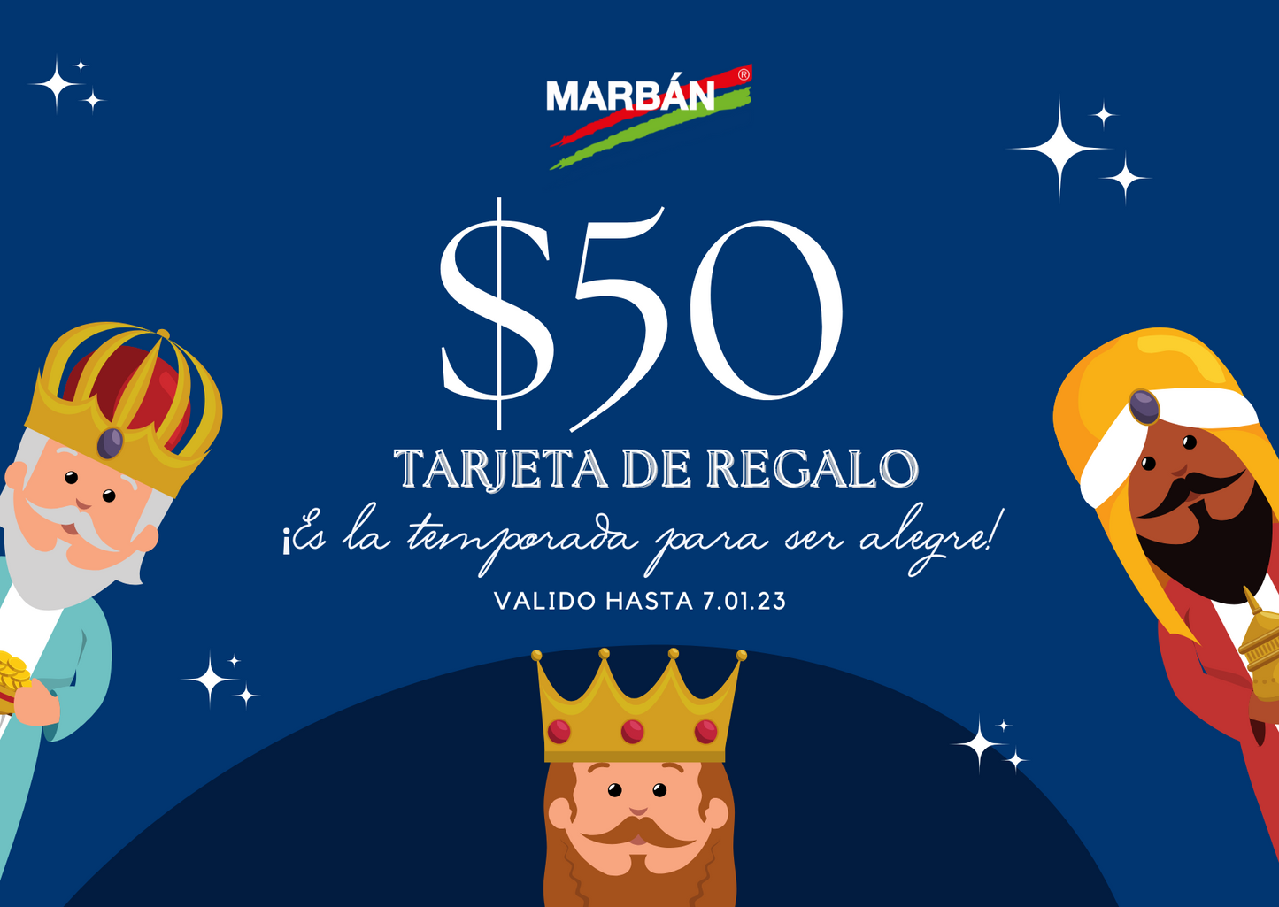 TARJETA DE REGALO REYES
