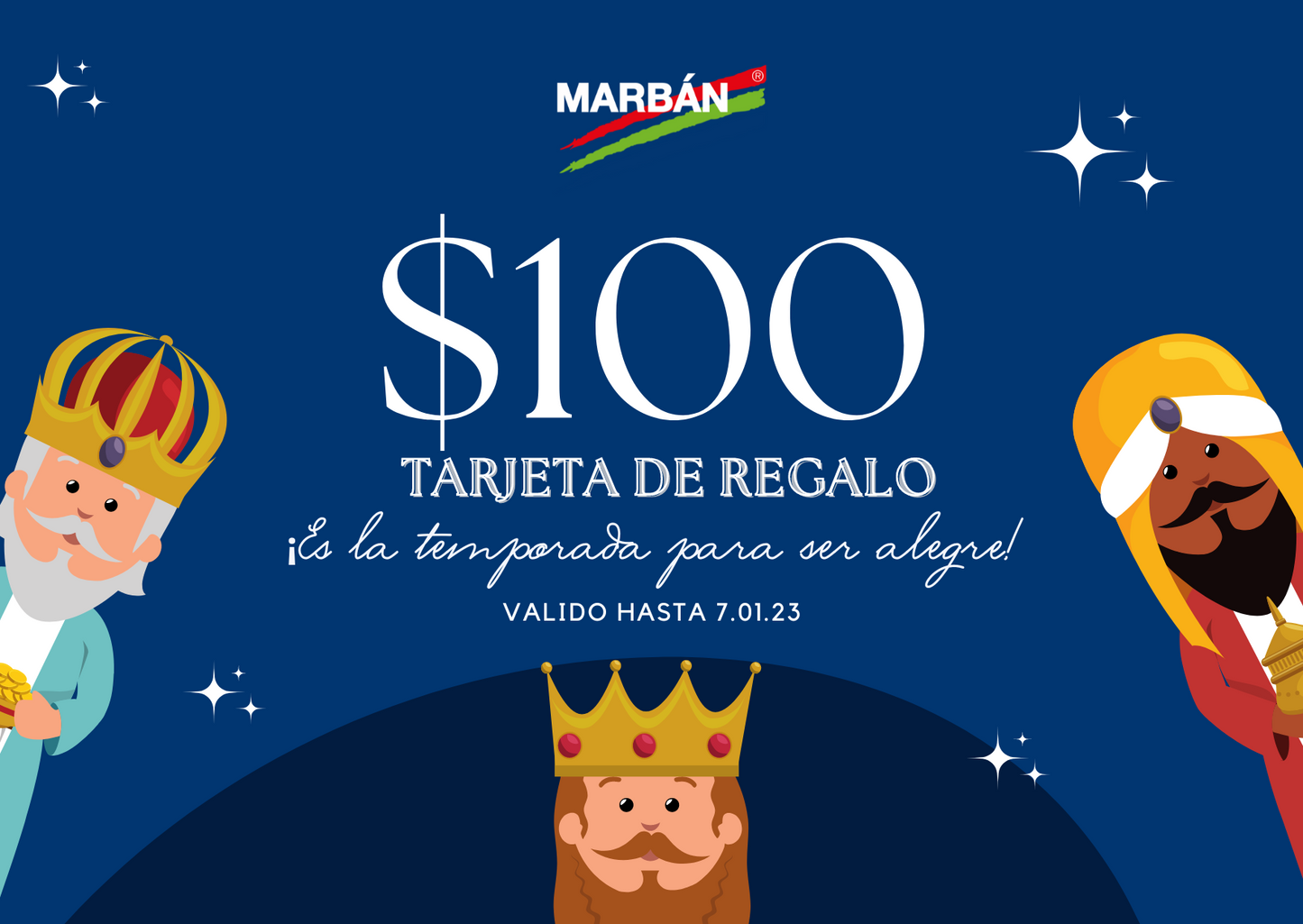 TARJETA DE REGALO REYES