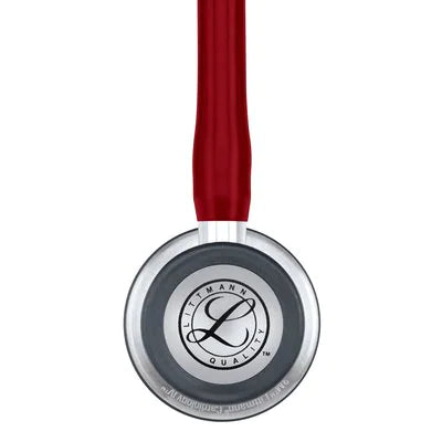 3M™ Littmann® Cardiology IV™,  campana estándar, tubo granate y vástago y auricular de acero 6184