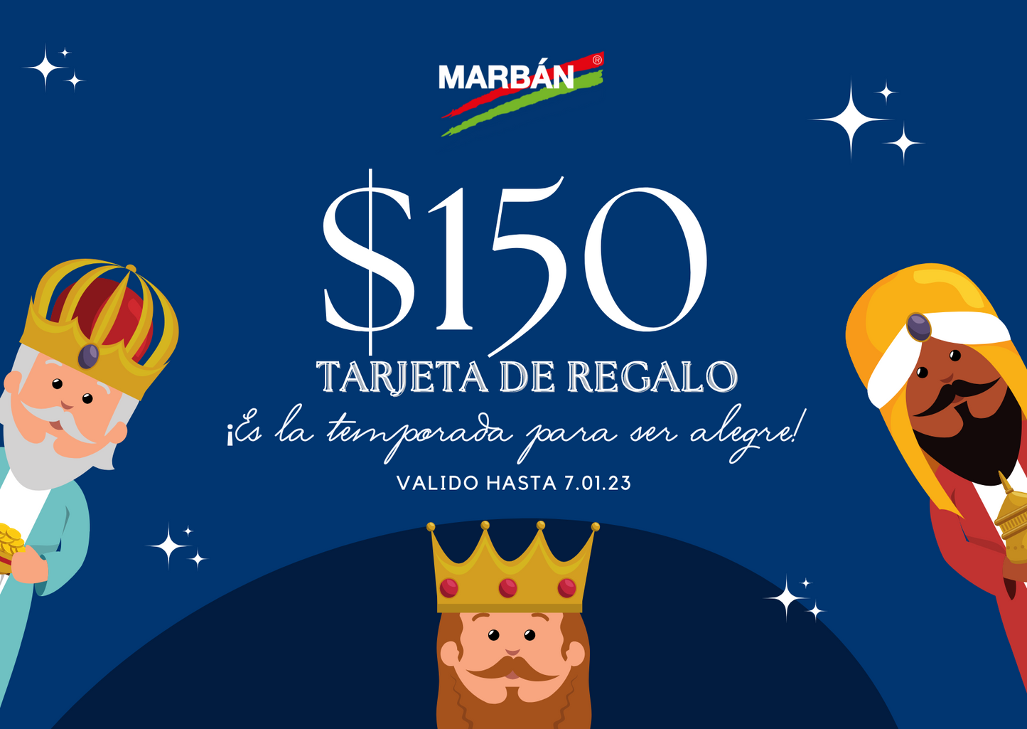 TARJETA DE REGALO REYES