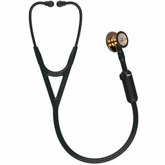 3M™ Littmann® CORE Digital, campana COBRE ALTO BRILLO, tubo, vástago y auricular de color negro  8863