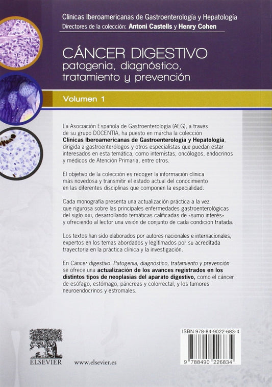 Cáncer digestivo: patogenia, diagnóstico, tratamiento y prevención