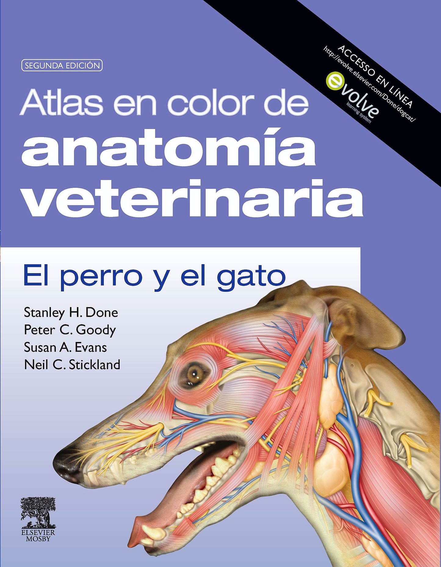 Atlas en Color de Anatomía Veterinaria. El Perro y el Gato.