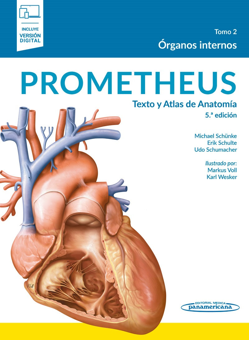 PROMETHEUS Texto y Atlas de Anatomía Tomo 2: Órganos Internos