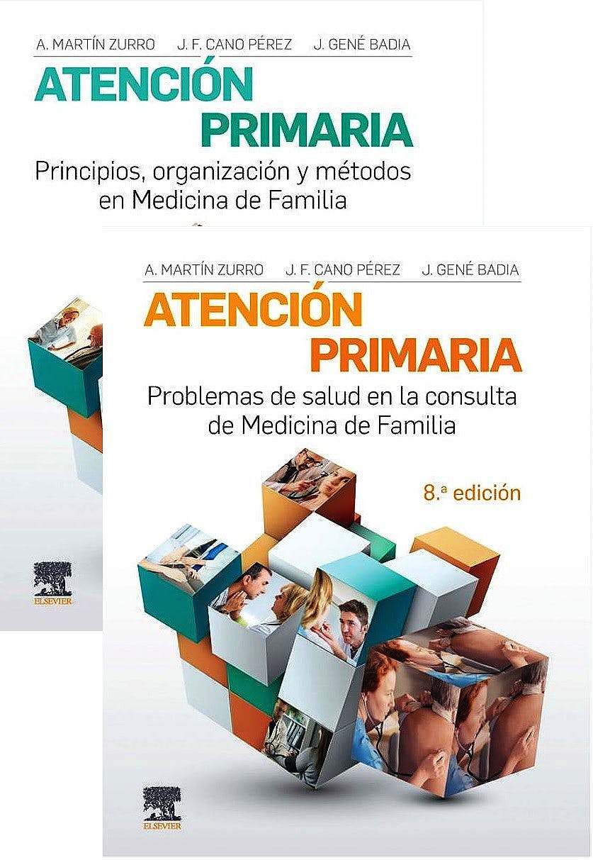Martín Zurro Atención Primaria 2Vols.  1º Problemas de Salud  2º Principios, Organización y Métodos