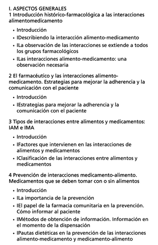 Interacciones entre Alimentos y Medicamentos