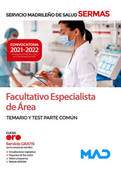 Facultativo Especialista de Área temario y test SERMAS