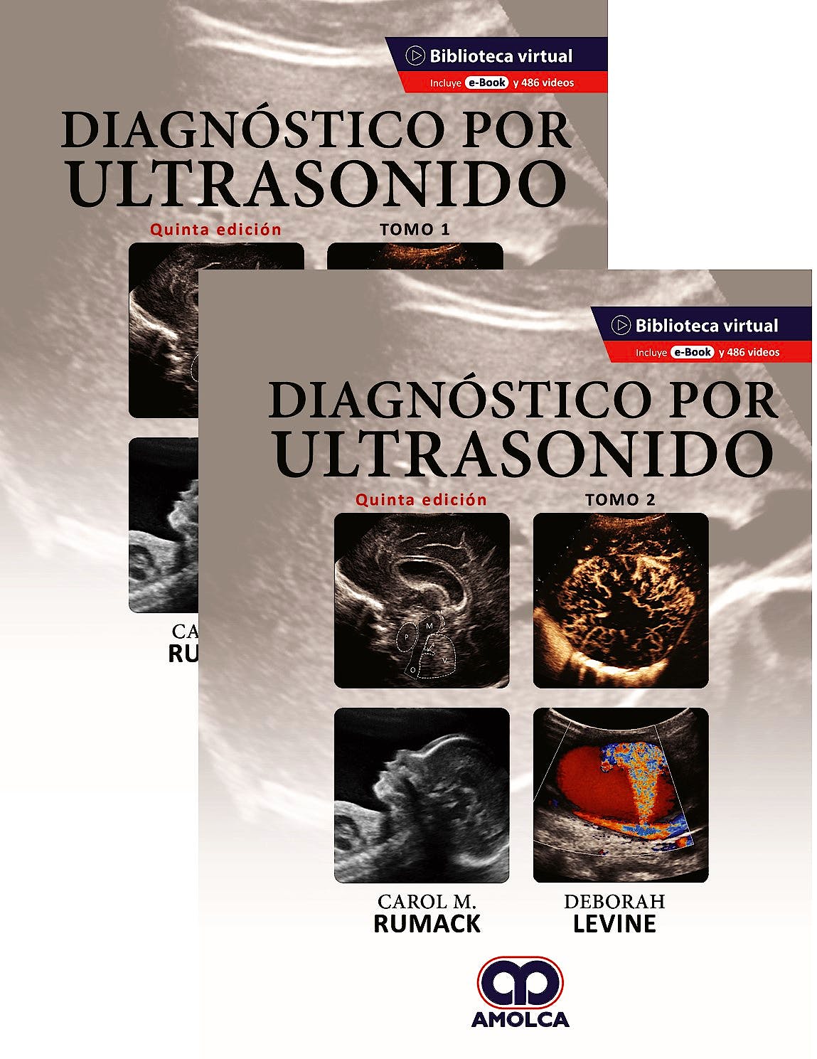 Diagnóstico por Ultrasonido, 2 Vols. + 486 Videos