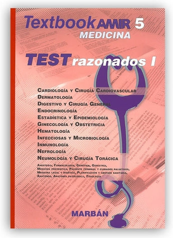 AMIR - Textbook AMIR Medicina 5 Test razonados I ISBN: 9788417184292 Marban Libros