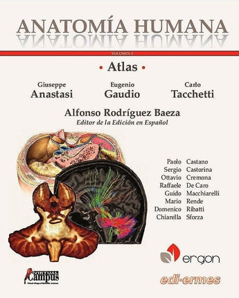 Atlas de Anatomía Humana Vol. 3 ISBN: 9788870515497 Marban Libros