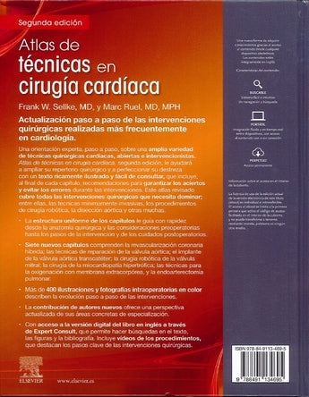 Atlas de Técnicas en Cirugía Cardíaca ISBN: 9788491134695 Marban Libros