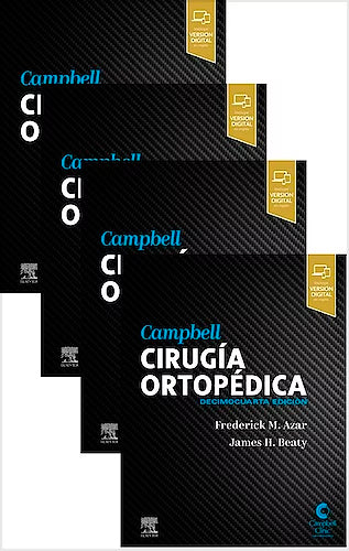 CAMPBELL Cirugía Ortopédica (4 Volúmenes)