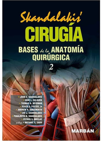 Cirugía. Bases de la Anatomía Quirúrgica Tomo 2 ISBN: 9788418068577 Marban Libros